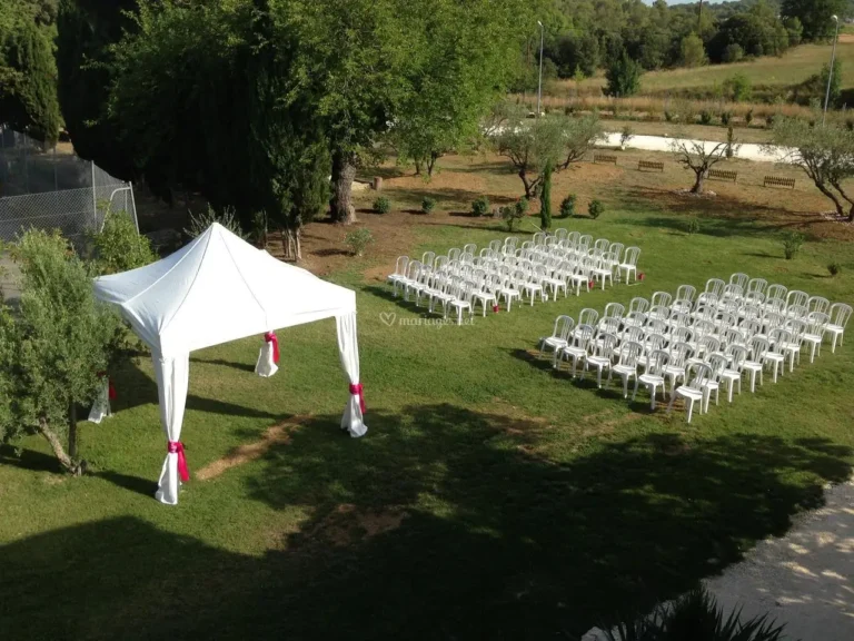 Cérémonie de mariage au domaine la baraque de sérignac